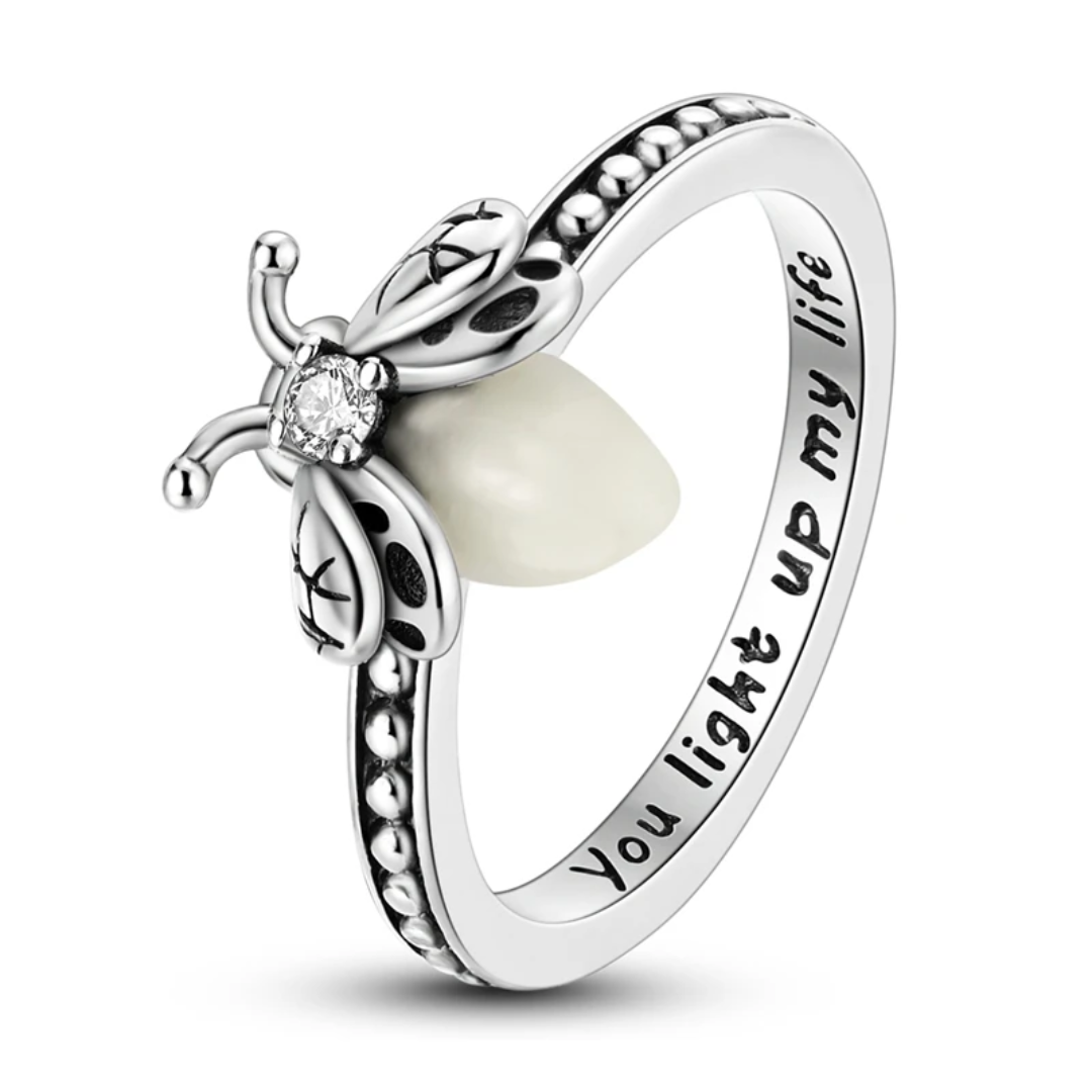 Anillo con Luciérnaga
