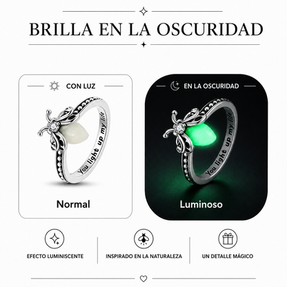 Anillo con Luciérnaga